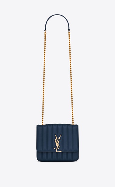 vicky medium in matelassé lambskin